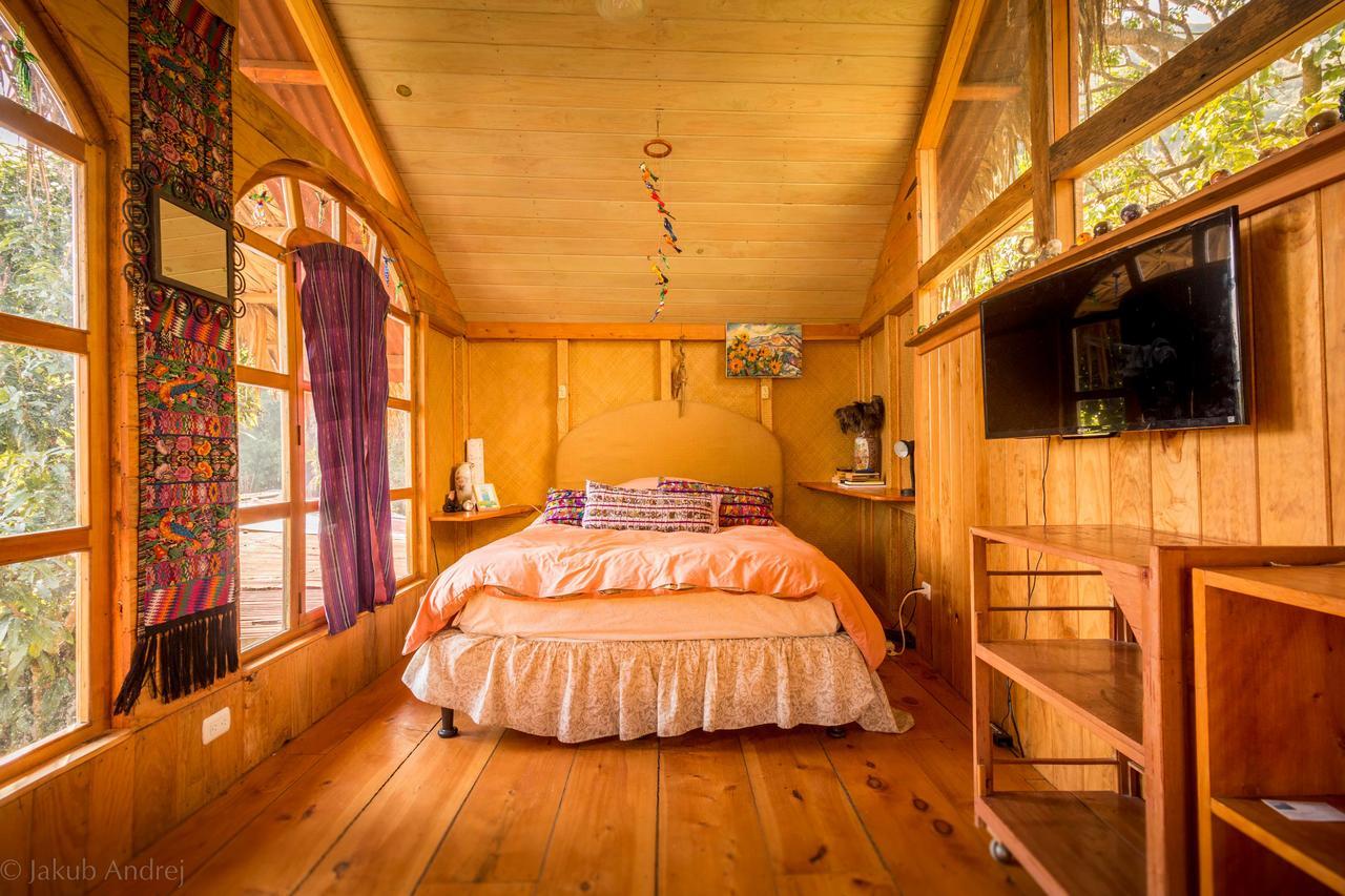 סנטה קרוז לה לגונה Lake Front Cabin At Los Elementos מראה חיצוני תמונה